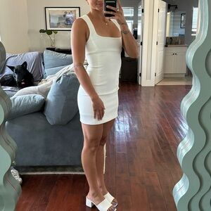 Zara White Dress